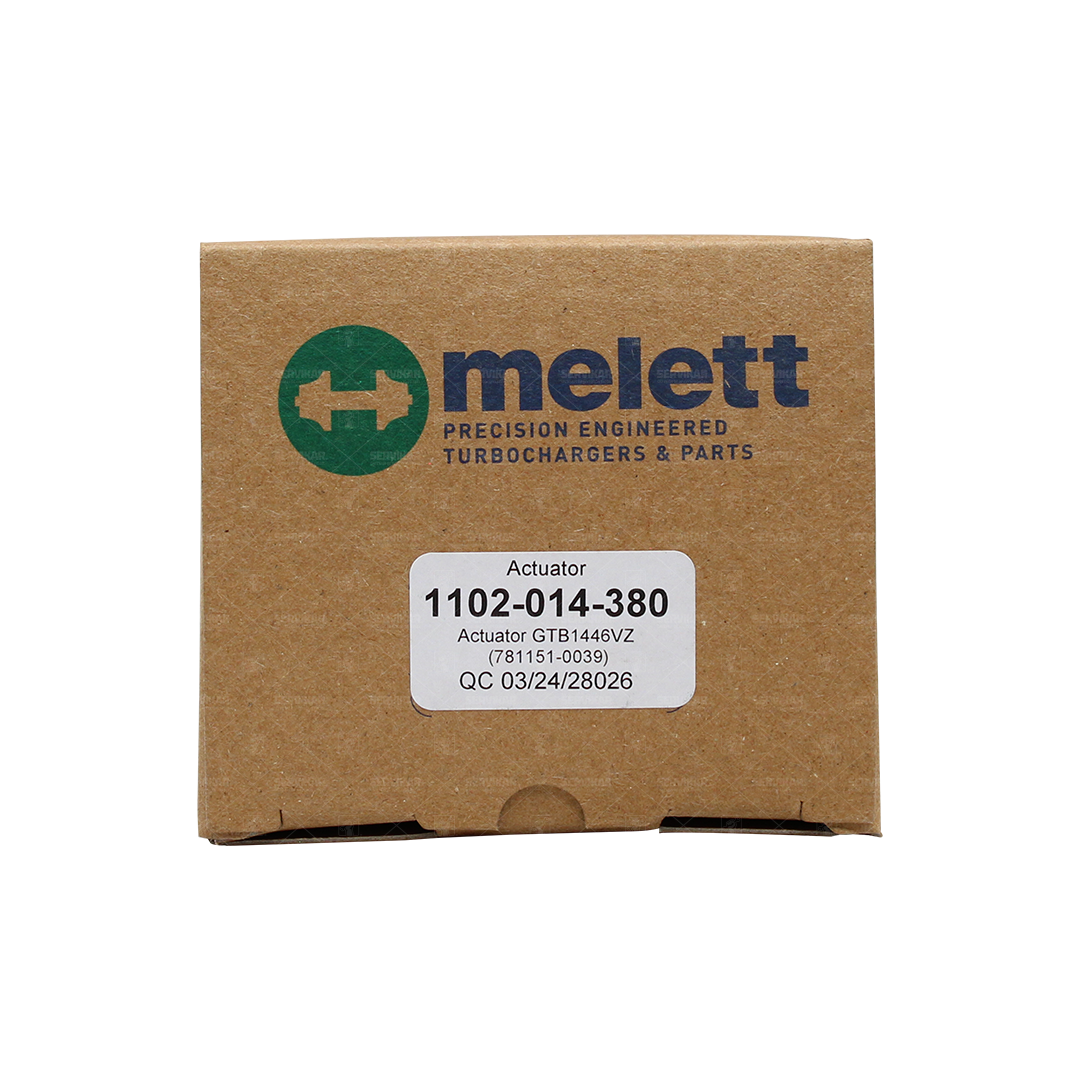 Válvula de alivio Melett® para Turbocargador Transporter 2.0 GTB1446VZ (N.P. 1102-014-380)