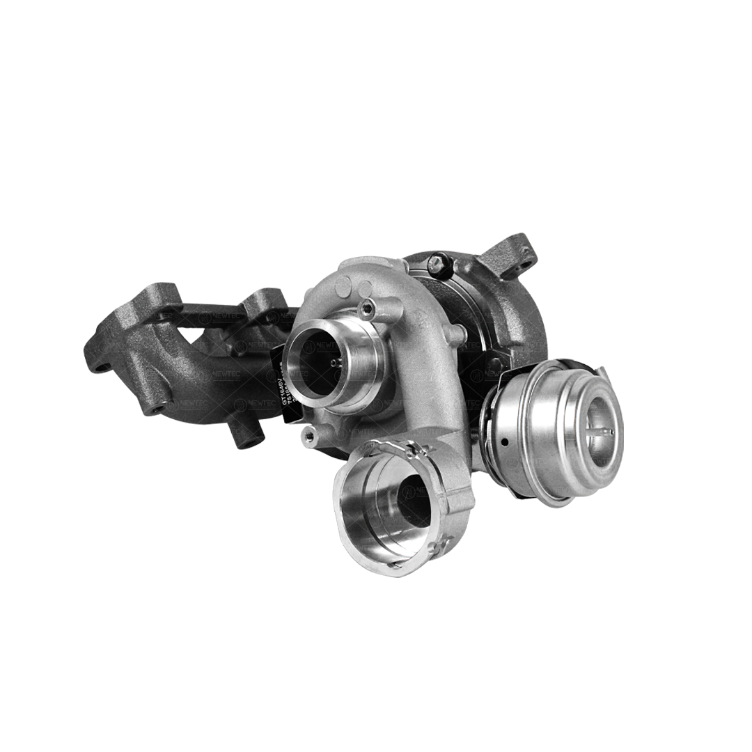 Turbocargador Newtec para motor diesel Volkswagen Eurovan 1.9 TDi GT16V N.P. 751851-5003S