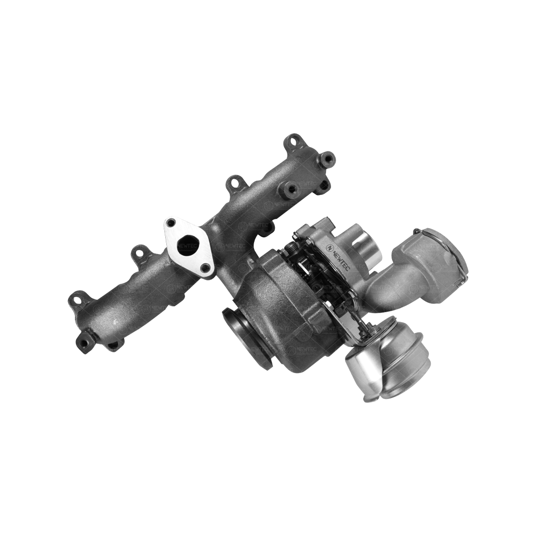 Turbocargador Newtec  para motor diesel Volkswagen Eurovan 1.9 TDi GT16V N.P. 751851-5003S